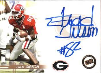 2005 Press Pass - Autographs Bronze #NNO Fred Gibson Front