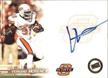 2005 Press Pass - Autographs Bronze #NNO Vernand Morency Front