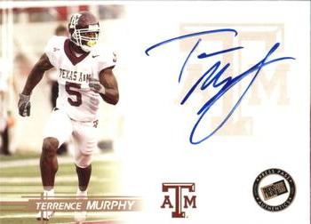 2005 Press Pass - Autographs Bronze #NNO Terrence Murphy Front