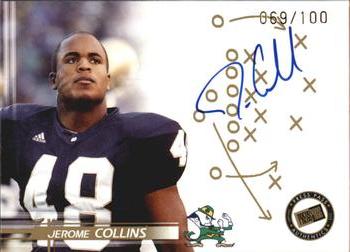 2005 Press Pass - Autographs Gold #NNO Jerome Collins Front