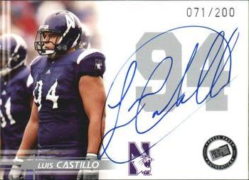 2005 Press Pass - Autographs Silver #NNO Luis Castillo Front