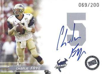 2005 Press Pass - Autographs Silver #NNO Charlie Frye Front