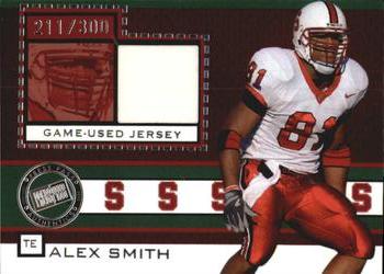 2005 Press Pass - Game Used Jerseys Silver #JC/AS Alex Smith Front