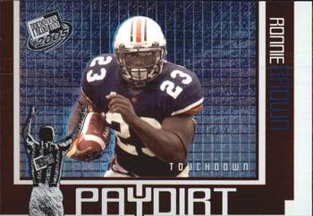 2005 Press Pass - Paydirt #PD 8 Ronnie Brown Front