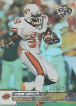 2005 Press Pass - Reflectors #R19 Vernand Morency Front