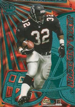 1997 Pacific Dynagon Prism - Tandems #2 Eric Moulds / Jamal Anderson Back