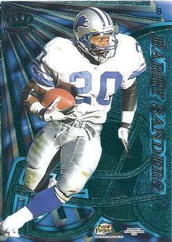 1997 Pacific Dynagon Prism - Tandems #8 Terrell Davis / Barry Sanders Back