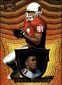 1997 Pacific Invincible #6 Frank Sanders Front