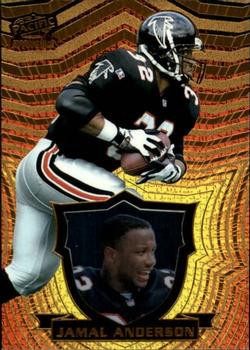 1997 Pacific Invincible #8 Jamal Anderson Front