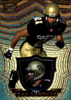 1997 Pacific Invincible #22 Rae Carruth Front