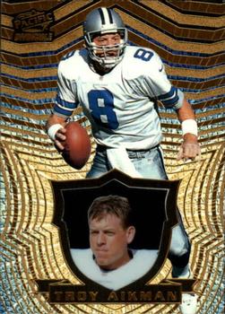 1997 Pacific Invincible #36 Troy Aikman Front