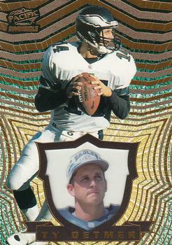 1997 Pacific Invincible #110 Ty Detmer Front