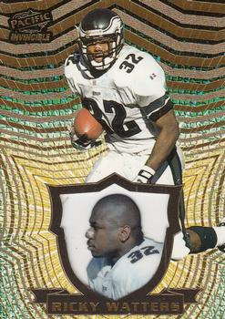 1997 Pacific Invincible #114 Ricky Watters Front