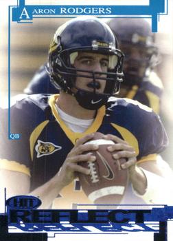 2005 SAGE HIT - Reflect Blue #R8 Aaron Rodgers Front