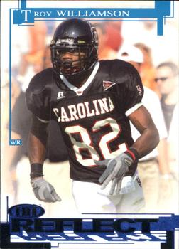 2005 SAGE HIT - Reflect Blue #R27 Troy Williamson Front