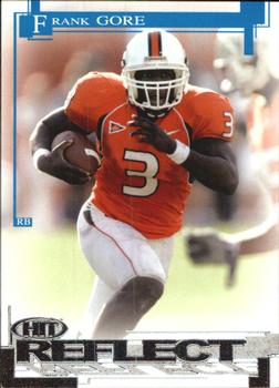 2005 SAGE HIT - Reflect Silver #R3 Frank Gore Front