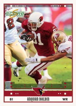 2005 Score - Glossy #1 Anquan Boldin Front