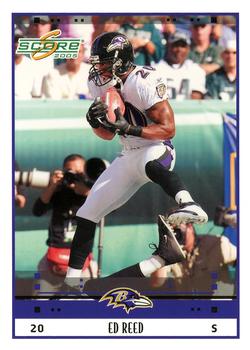 2005 Score - Glossy #20 Ed Reed Front