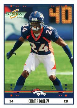 2005 Score - Glossy #83 Champ Bailey Front