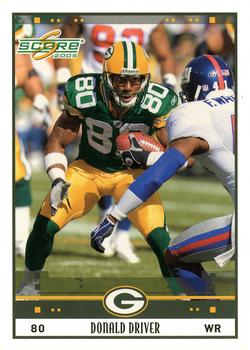2005 Score - Glossy #104 Donald Driver Front
