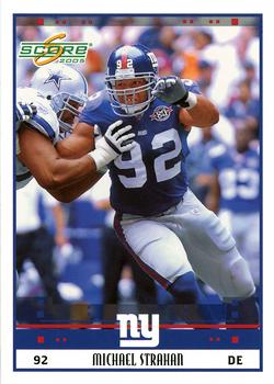 2005 Score - Glossy #188 Michael Strahan Front
