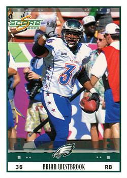 2005 Score - Glossy #304 Brian Westbrook Front