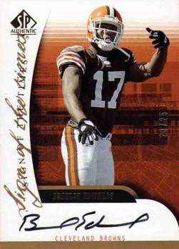 2005 SP Authentic - Sign of the Times #SOT-BE Braylon Edwards Front
