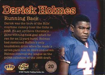 1997 Pacific Philadelphia - Gold #20 Darick Holmes Back