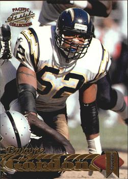 1997 Pacific Philadelphia - Gold #164 Dwayne Gordon Front