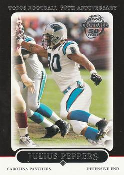 2005 Topps - Black #17 Julius Peppers Front