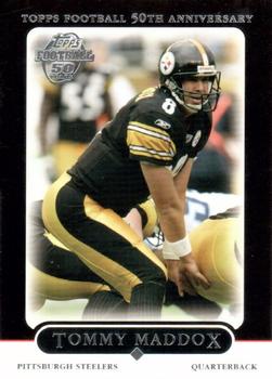 2005 Topps - Black #68 Tommy Maddox Front