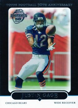 2005 Topps - Black #70 Justin Gage Front