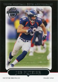 2005 Topps - Black #73 Jeb Putzier Front