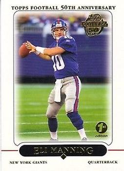 2005 Topps 1st Edition #9 Eli Manning Front