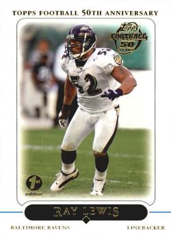 2005 Topps 1st Edition #11 Ray Lewis Front