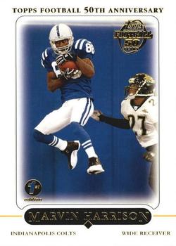 2005 Topps 1st Edition #14 Marvin Harrison Front