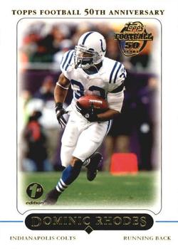 2005 Topps 1st Edition #83 Dominic Rhodes Front