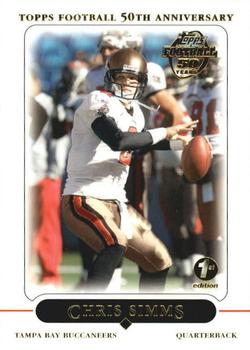 2005 Topps 1st Edition #138 Chris Simms Front