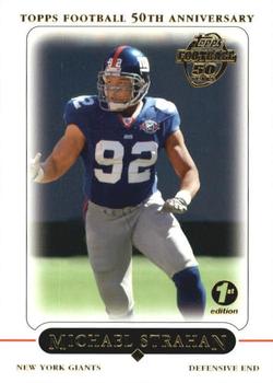 2005 Topps 1st Edition #141 Michael Strahan Front