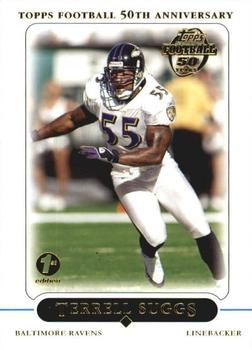 2005 Topps 1st Edition #161 Terrell Suggs Front