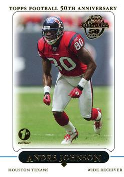 2005 Topps 1st Edition #276 Andre Johnson Front