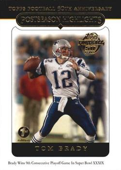 2005 Topps 1st Edition #360 Tom Brady Front