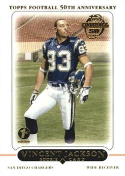 2005 Topps 1st Edition #420 Vincent Jackson Front