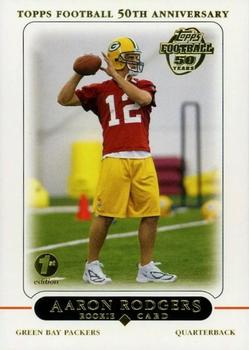 2005 Topps 1st Edition #431 Aaron Rodgers Front