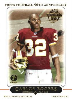 2005 Topps 1st Edition #432 Carlos Rogers Front