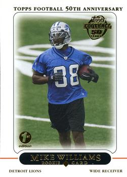 2005 Topps 1st Edition #439 Mike Williams Front
