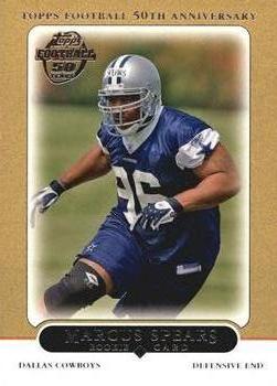 2005 Topps - Gold #383 Marcus Spears Front