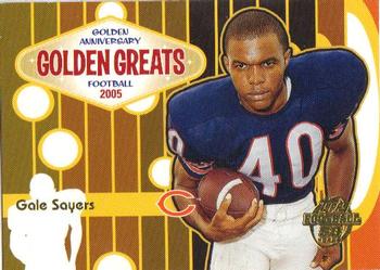 2005 Topps - Golden Anniversary Golden Greats #GA8 Gale Sayers Front