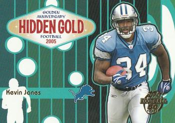 2005 Topps - Golden Anniversary Hidden Gold #HG4 Kevin Jones Front