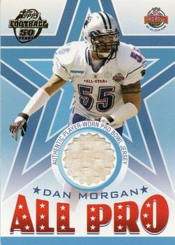 2005 Topps - Pro Bowl Jerseys #AP-DM Dan Morgan Front